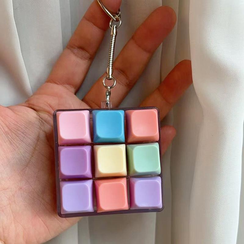 9 Klawiszy Mechaniczny Tester Osi Klawiatury Przycisk Keycap Brelok Brelok do Klawiatury Zabawka Nakładki na Klawisze Zabawka