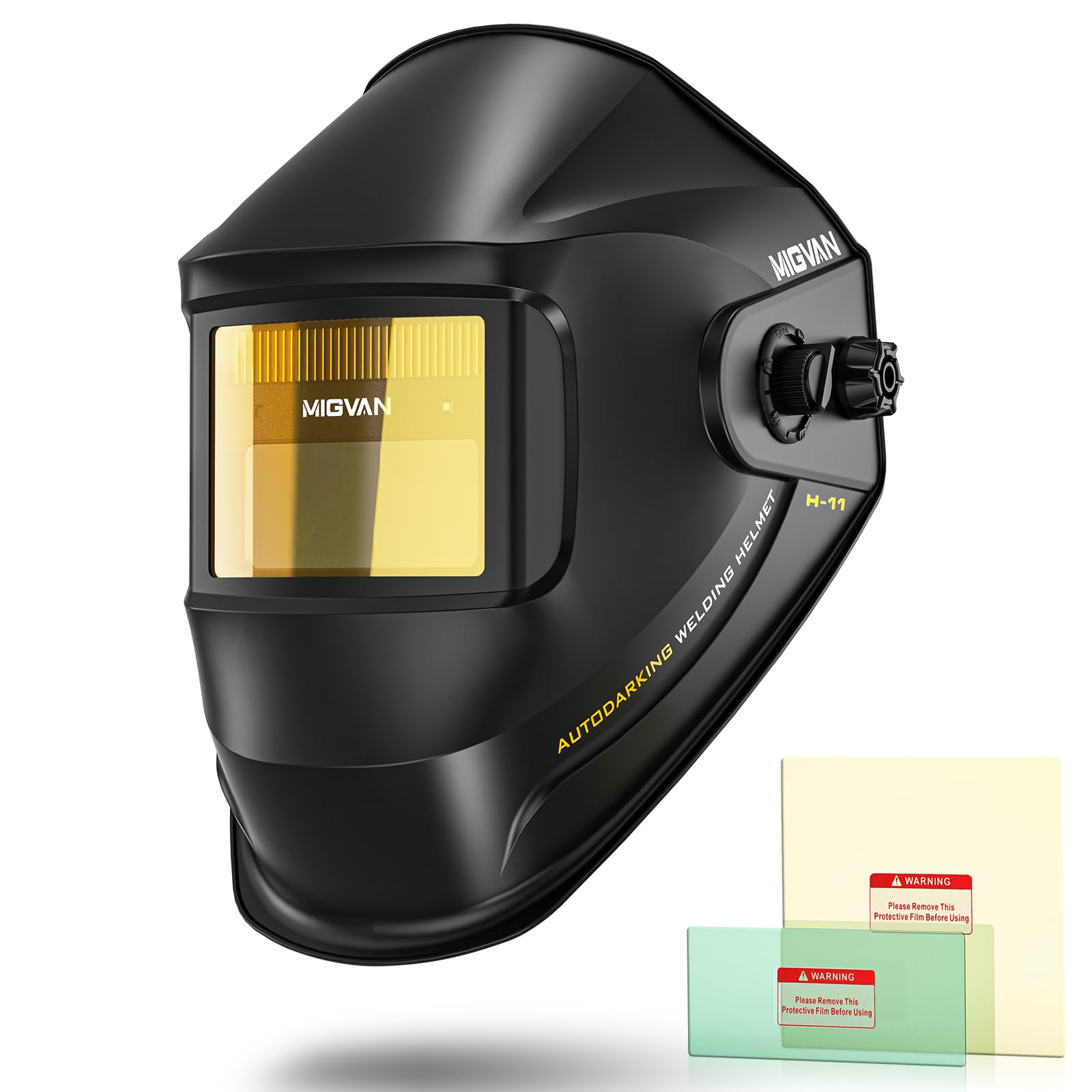 

Сварочная маска MIGVAN с широким полем обзора для истинно яркого ЖК-дисплея, легкая и прочная, с легко заменяемым светофильтром, сварочная дуга, уровень затемнения, совместима с и