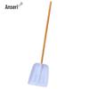 Ansairui Plastic Snow Shovel with 1.2m Wooden Handle