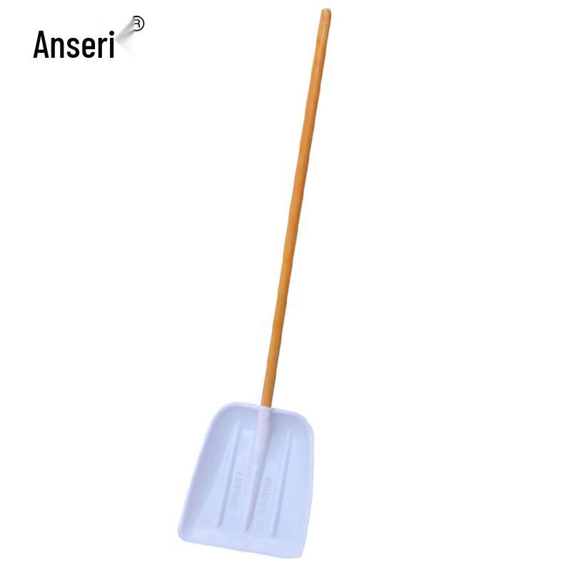 Ansairui Plastic Snow Shovel with 1.2m Wooden Handle