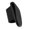 Étui de lampe de poche en cuir PU tissé en nylon, ceinture de service, support de lampe compact à pile D ouvert sur le dessus pour lampe de poche à pile D