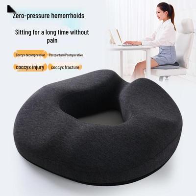 Memory Foam Seat Cushion for Hemorrhoid Relief, Pregnancy, Episiotomy, Coccyx Support, and Long Sitting Sessions