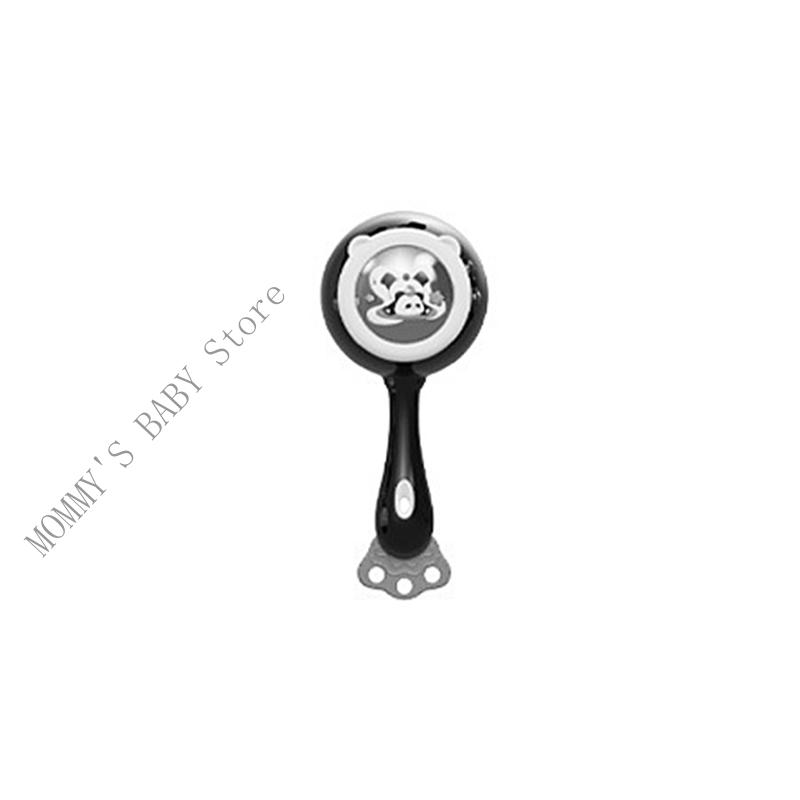 H3CD Interactive Infant Teething Rattle Toy With Easy Grips Design Musical Hand Drum/Shaker Toy For Baby Early Learning