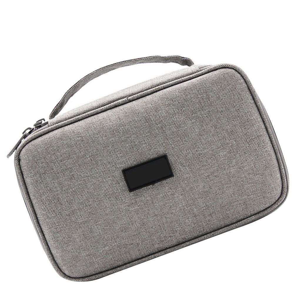 Travel Cable Storage Case Multifunctional Waterproof Portable Electronics Travel Bag for Data Cable Earphone Power Bank