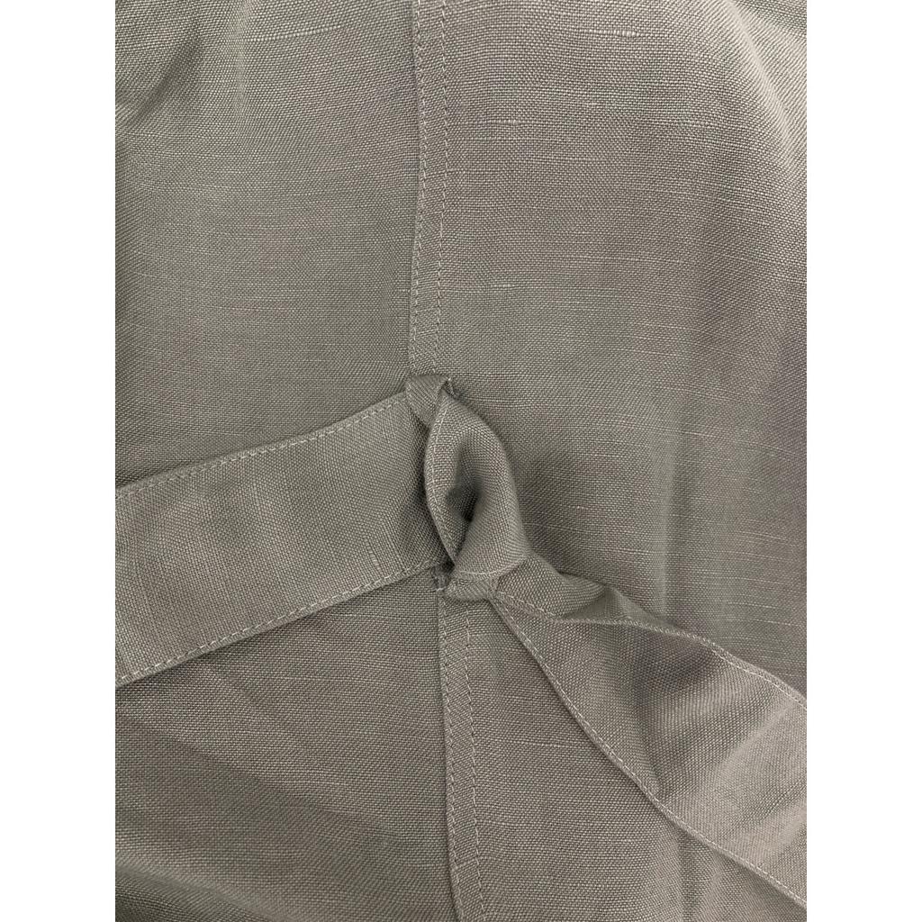 TRADITIONAL WEATHERWEAR Green X IENA Special Order WAIST BELT LONG SHIRT Linen Rayon Belted Long Shirt Dress Dress S khakiUsed