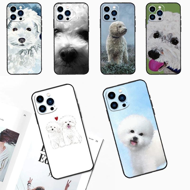 Bichon Frise Dog Puppy Case For Oppo A78 A98 A58 A38 A18 A54 A74 A94 A80 A60 A40 A96 A76 A16 A15 A17 A57 A5 A6 Pro