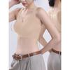 Women's Seamless Underwear with Detachable Breast Pads, Adjustable Body Shape, Seamless Closure, Comfortable Skin Friendly Without Steel Rings