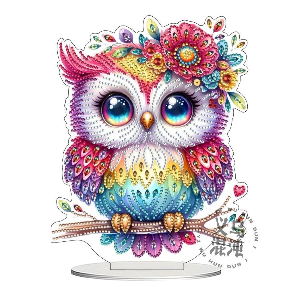 Halloween Diamond Painting Ornament Handmade DIY Crystal Special-shaped Diamond Sticker Diamond Art Desktop Decoration