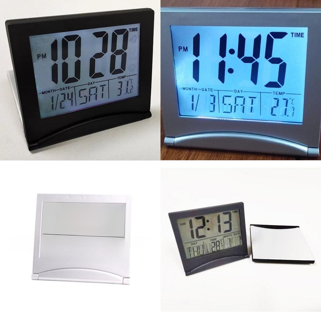 Projection Clock With Digital Calendar Temperature Weather Forecast For Home Office