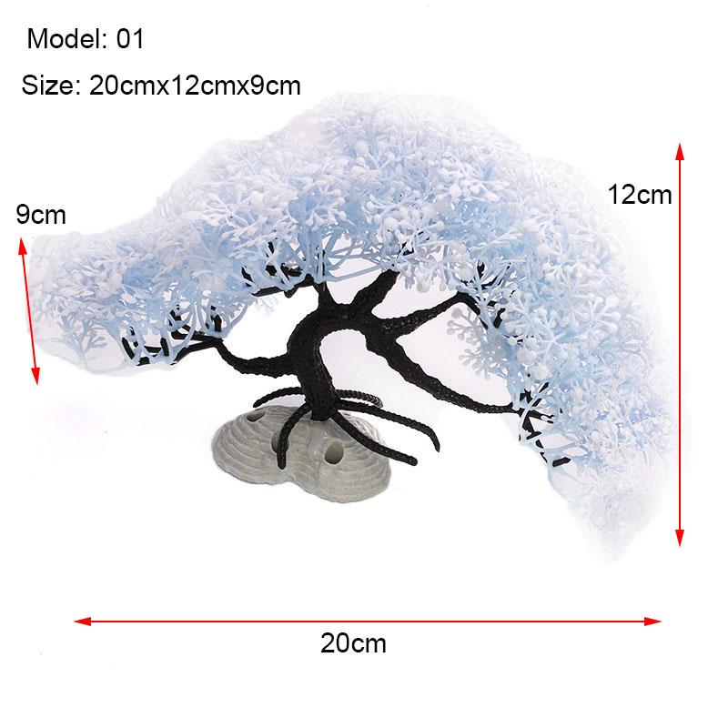 

New Aquarium Decoration Fish Tank Aquarium Plastic Plant Artificial Simulation Water Plants for Fish Tank Decor