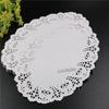160pcs/pack 3 Sizes Oval Grease Proof White Paper Doilies Party Wedding Christmas Decorative Table Layer Home Supplies