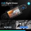4-Channel Dash Cam Night Vision Design Parking Monitoring 360-Degree Coverage Easy To Install GPS Car Recording Camera