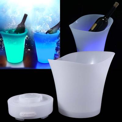Con Altavoz Bluetooth Cubo de Cerveza RGB 5L 7L Enfriador de Vino Champán Cerveza Fiesta Nocturna