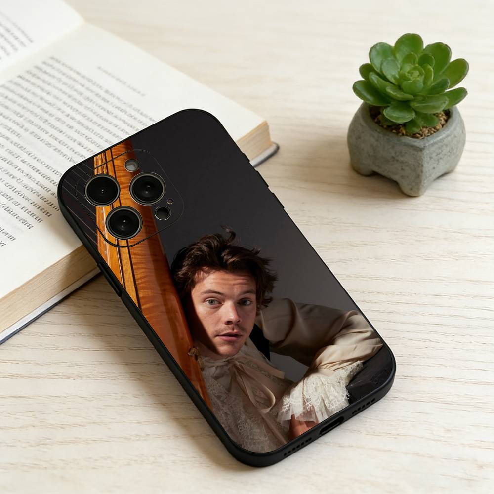 

H-Гарри Стайлс Чехол для телефона Силиконовый Мягкий Для IPhone 17 16 15 14 13 12 11 X XR Plus Pro Max Plus iPhone16promax