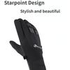 Warme Handschuhe Outdoor-Sport Kältefest Wasserdicht Handschuhe Touchscreen-Handschuhe