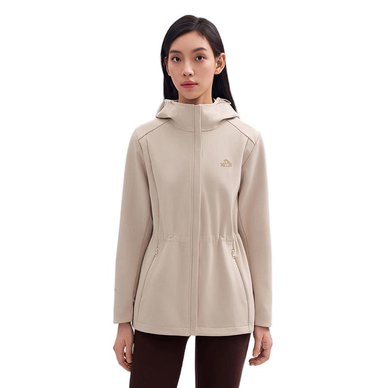 Pelliot Women s Outdoor Windproof Slim-Fit Hiking Jacket