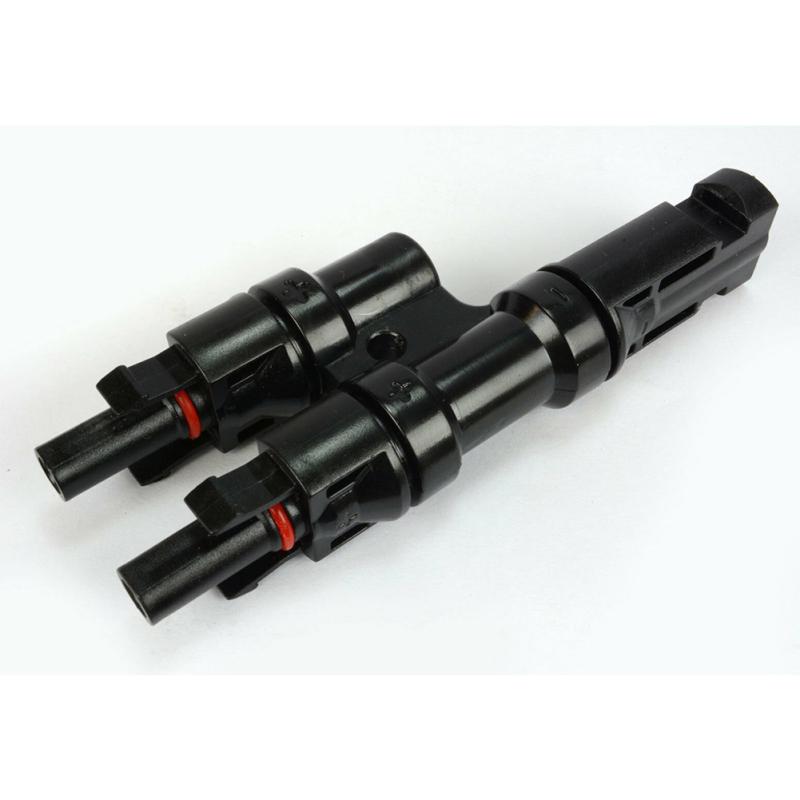 Ensemble de connecteurs de panneau solaire de branche 30A MC4 T, coupleur séparateur en Y, combinaison