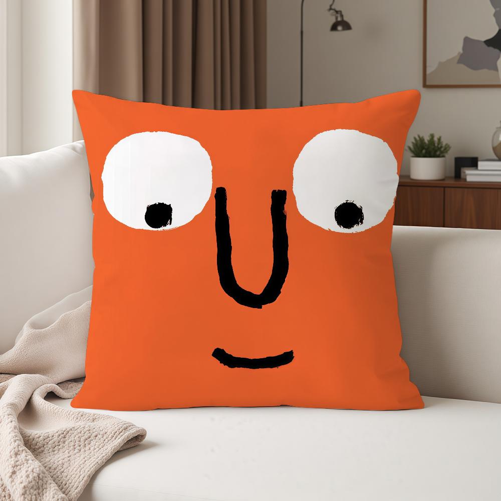 Ästhetische Kunst J-Jean J-Jullien Kissenbezug Geeignet für Schlafzimmer Wohnzimmer Autos Heimdekoration