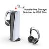 Console Hanging Bracket Compact Headphone Storage Hanger Simple Installation Space Saving Side Headset Hanger for PS5/for PS5 Slim