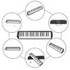 37 Key Harmonica Melodica Air Piano Keyboard with Portable Carrying Bag