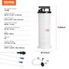VEVOR Fluid Extractor, 1.74 Gallons (6.5 Liters), Manual Hand-Operated Oil Changer Vacuum Fluid Extractor with Dipstick and Hose