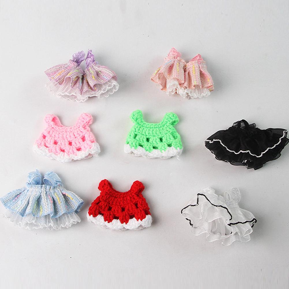 All Seasons Little Pet Golden Hamster Clothes Mini Woolen Knitted Skirt Mouse Costume Small Pet Vest Photography Clothing