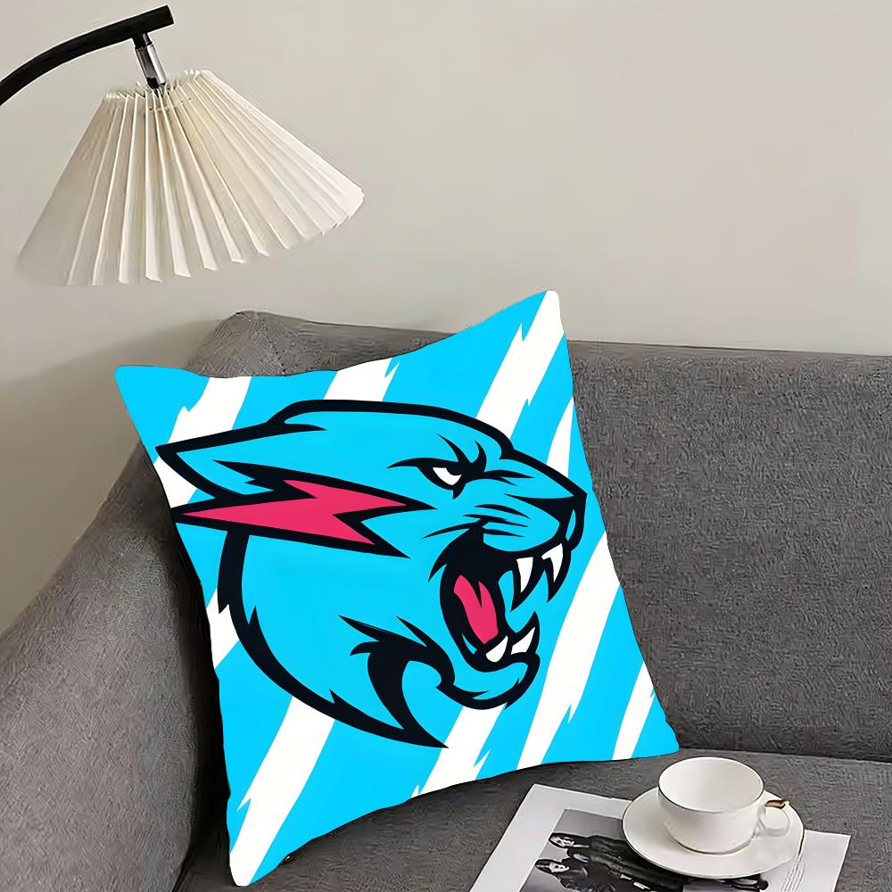 Mr Cute BBeasts Logo Cushion Cover Pillowcase Ultra Soft Skin Friendly Fabric Cloud Like Comfort Concealed Zipper