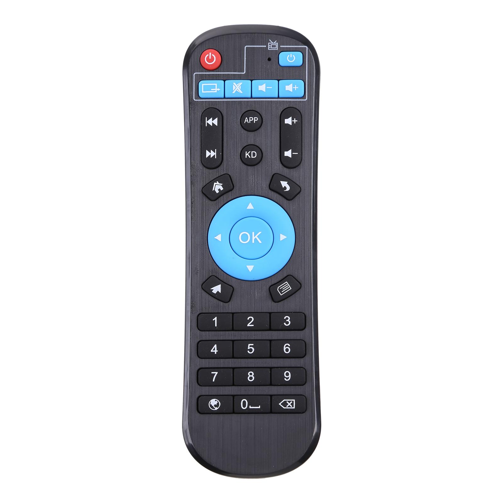 Remote Control for TV Box MXQ-4K X96MINI TX3 X88 MAX + Infrared Remote Control for Smart TV Accessories 1 чёрный