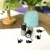 Black Cat Stamps Small Black Cat Sign In Punch Stamp Teacher Encourages Stamps Office Supplies Lucky Black Fur Cat With Homework