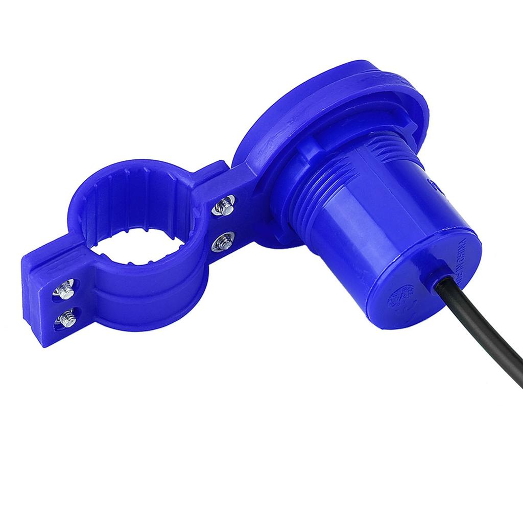 Universal Motorcycle USB Charger Socket Power Supply Port for Mobile Phone Waterproof Blue