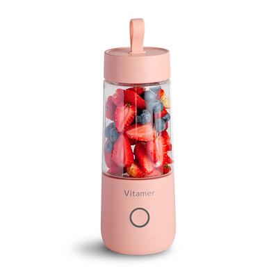 Wireless Portable Mini Juice Cup Home Multi-Function Small Juicer Pink