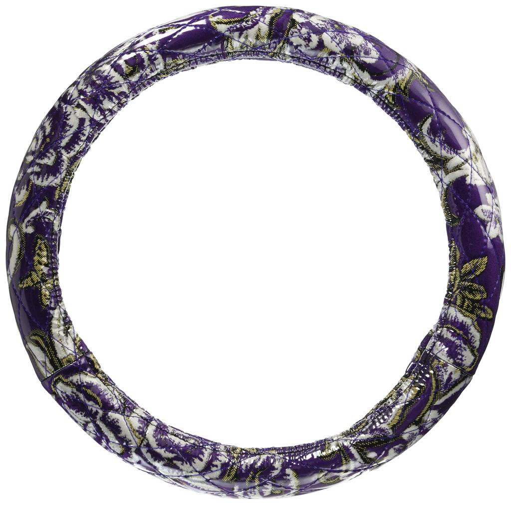 MIYABI Truck Truck Truck Truck Kinkazan Single Diamond Quilted Steering Wheel 2HS Accessories, Interior, Parts, Interior, Cover, Karen, Purple,