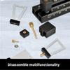 28pcs Adjustable Dovetails Marking Gauges Set Dovetails Template with Metric & Inches  scale  for Woodworking Projects