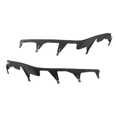 BMW 3 Serisi E46 98-01 için Sol ve Sağ Bir Çift Üst Far Kapak Şeritleri Değiştirme(4 kapı)