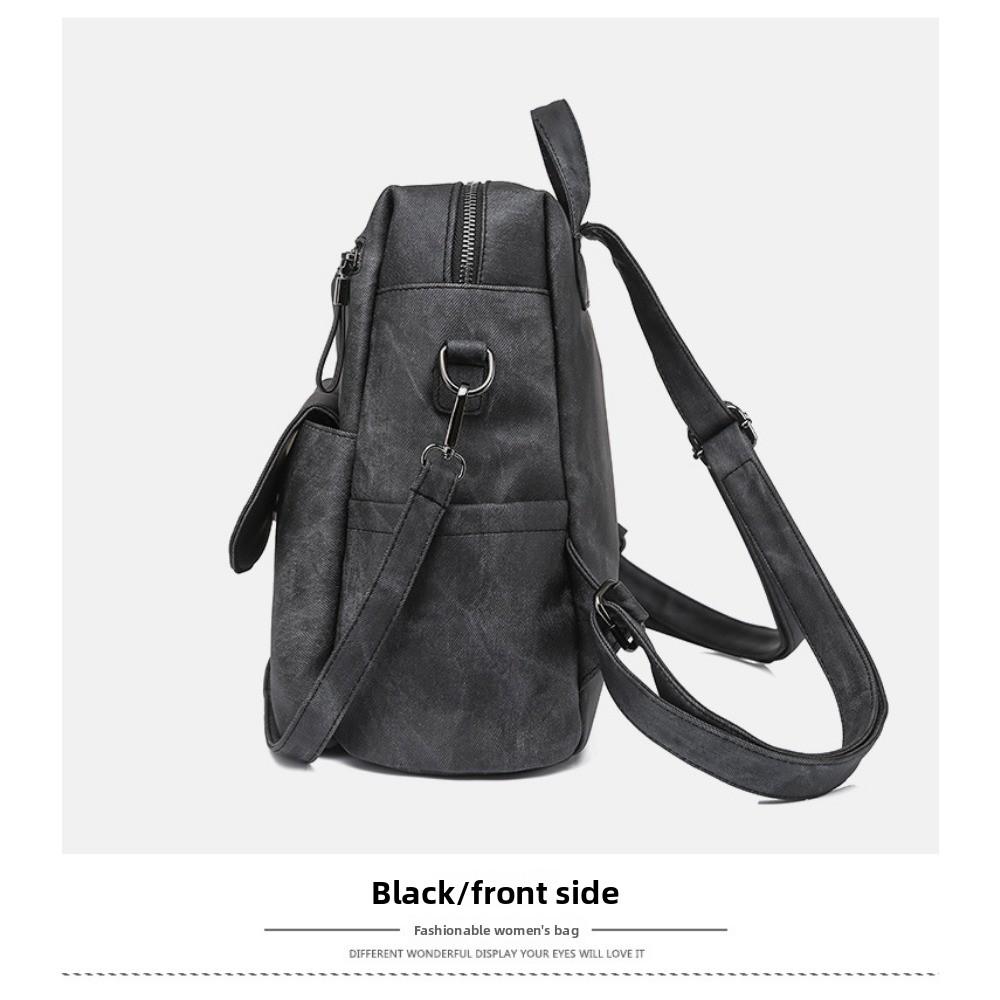 Backpack Backpack Women's Large Capacity Women's Backpack Backpack Women's Bag PU Women's Bag