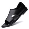 Men's Summer Genuine Leather Casual Beach Sandals