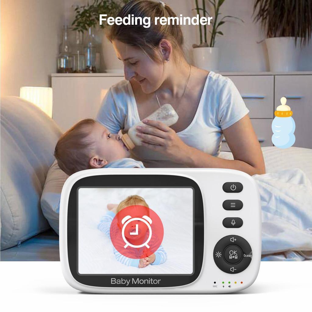3.2" Baby Monitor with Built-in Battery (Model MC632A)