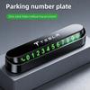1Pcs Car Temporary Parking Card Phone Number Card Accessories for Model 3 Highland 2023 Model S Model X Model Y