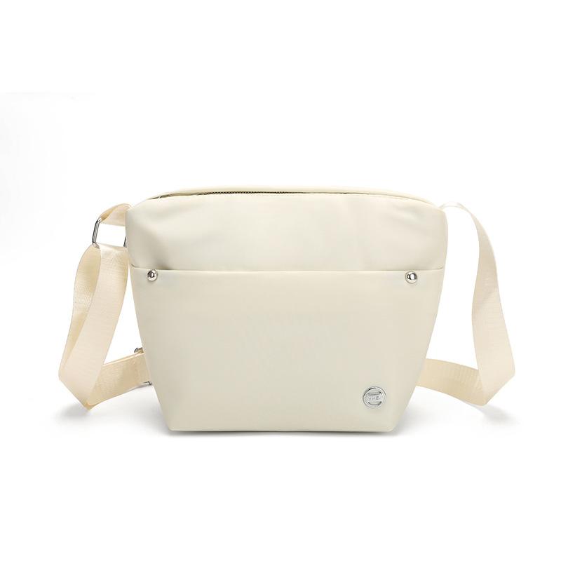 Nylon bag women's large-capacity new summer versatile simple popular shoulder crossbody bucket bag