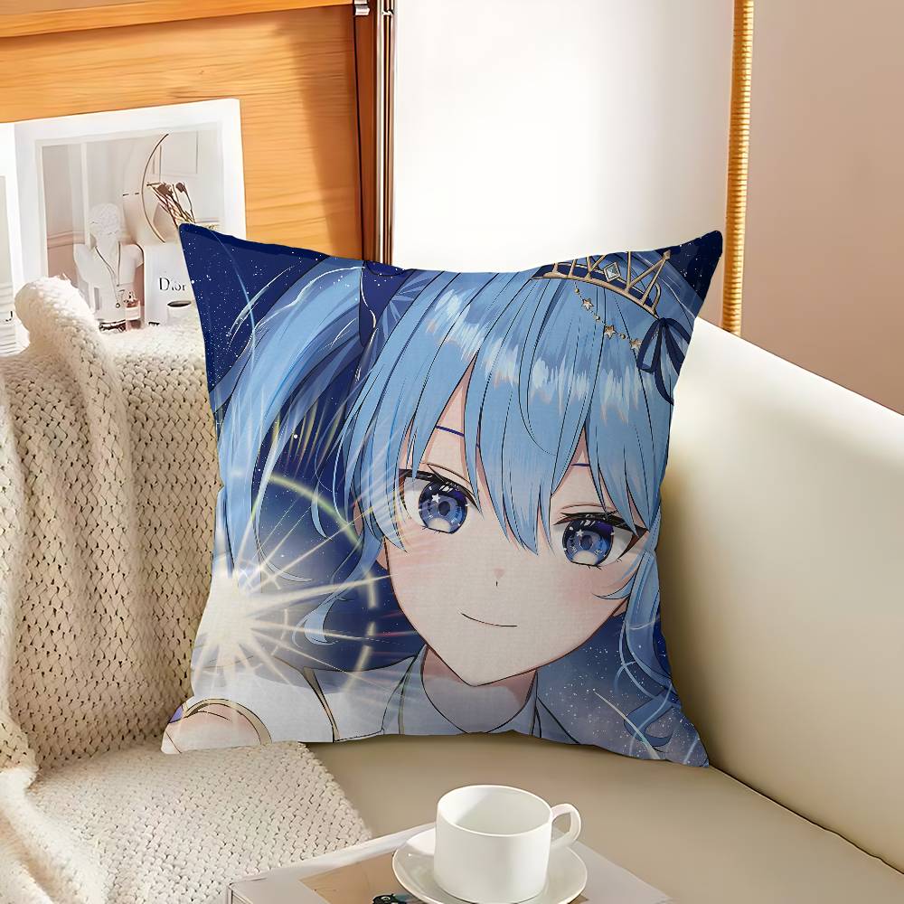 Hololive Hoshimachi Suisei Niedliche Kissenhülle Sofakissenbezug Heimzimmer Dekoration Kindergeschenk
