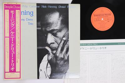 LP Record KENNY DREW  Morning RJ7123 STEEPLECHASE 1976 Japan Obi Jazz Used