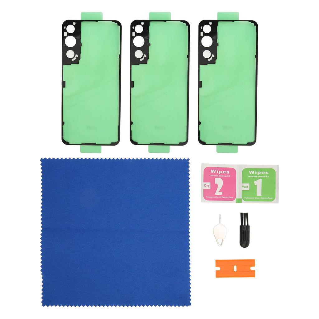 Replacement Battery Back Cover Sticker Double Sided Pre Cut Adhesive Glue Tape for Samsung Galaxy S22 SM S901