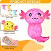 Squishy Axolotl Langsam Aufgehend Knet-Stressabbau-Spielzeug Glitzer Fidget Anti-Stress-Spielzeug Entlüftungs-Stressball Partygeschenk Geburtstagsgeschenk
