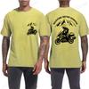 Adventure Bike Rider T-shirts Motorbike Funny Mountain Adventure Motorcycle T Shirts Men Casual Short Sleeve Tees Men's Tshirt