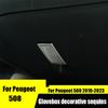 For Peugeot 508 Glovebox Sequ Stainless Steel Interior Decoration Sequ