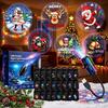 Plug and Play Christmas Scene Projector Multiple Scenes Night Light Projector  Car Interior