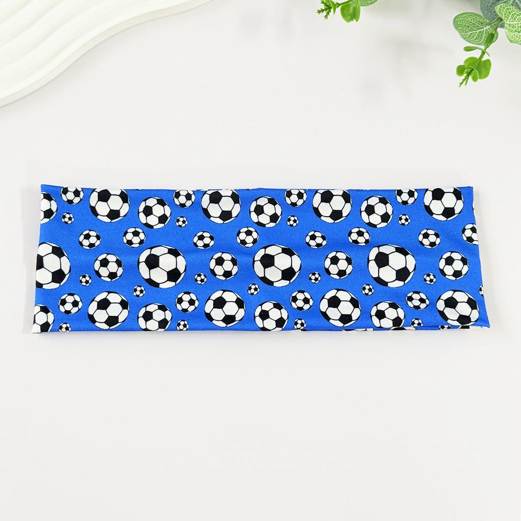 Football Headband, Cheering Headband, Elastic Sports Headband, Unisex Sweatband Headband