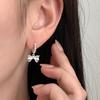 Elegant Sweet Bow Earrings for Women – Fashionable, Versatile, Needle Backs, Trendy Ins Niche Style Accessories