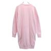LOVEMOSCHINO Logo Print Long Sleeve Sweat One Piece 4 Pink Women Used