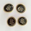 Mixed Sewing Buttons Easy Install Uniform Buttons Durability Uniform Suitable for Airline and Airport Academy Students